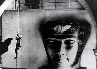 Juxtaposition, Blackmail, 1929